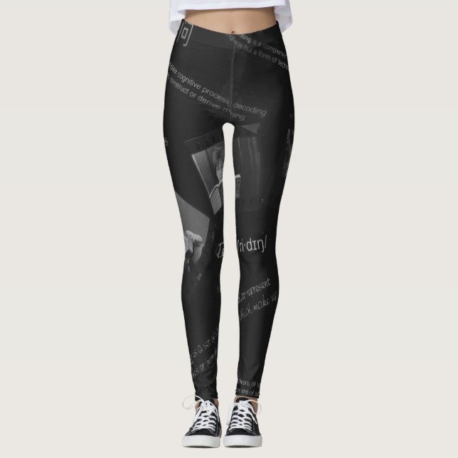 Leggings Lecture de la photo (Devant)