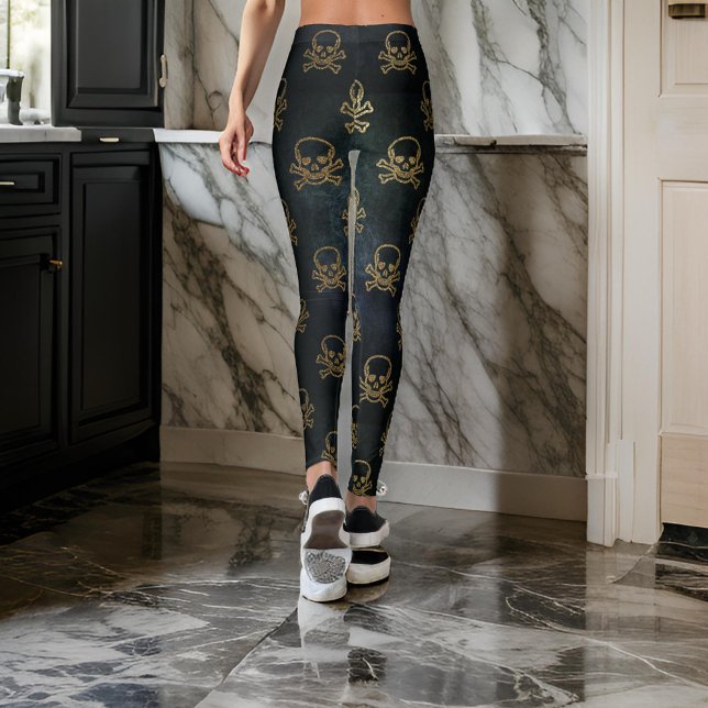 Leggings Légende des mises en garde équitables (Créateur téléchargé)