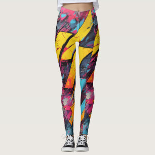 Leggings Légende multicolore