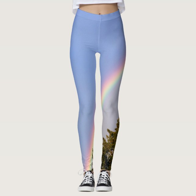Leggings Légendes arc-en-ciel impressionnantes (Devant)