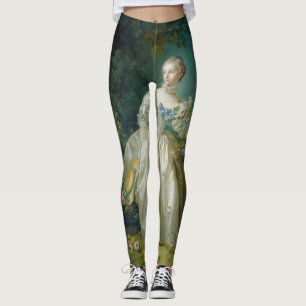 Leggings Légendes Art Portrait