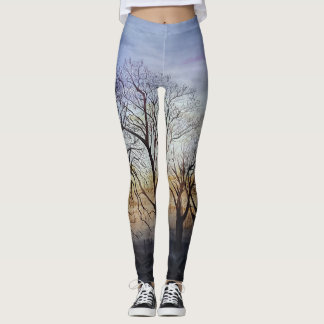 Leggings Légendes aux arbres d'hiver
