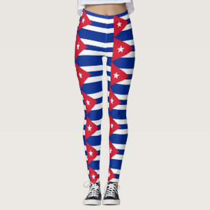 Leggings Légendes avec drapeau de Cuba