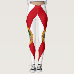 Leggings Légendes avec drapeau de Floride, États-Unis