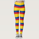 Leggings Légendes avec drapeau de la Colombie<br><div class="desc">Ajoutez une touche de fierté colombienne à votre collection de vêtements actifs avec nos leggings exclusifs arborant le drapeau de la Colombie ! Conçues avec une attention minutieuse aux détails, ces légumineuses sont plus qu’un vêtement élégant, elles sont une célébration de la culture et de l’identité colombiennes. Le design dynamique...</div>
