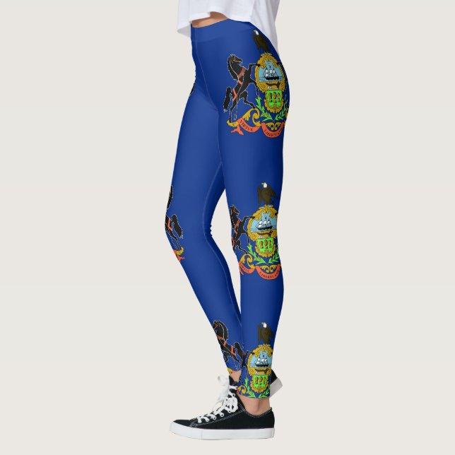 Leggings Légendes avec drapeau de Pennsylvanie, États-Unis (Gauche)