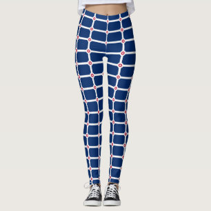 Leggings Légendes avec drapeau d'Indianapolis City, USA