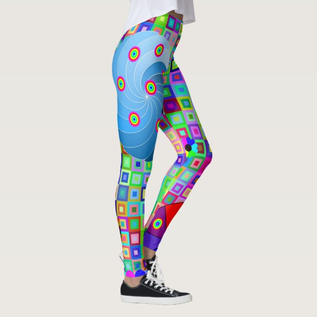 Leggings Légendes circulaires (Droite)