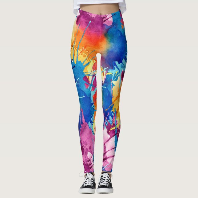 Leggings Légendes colorées  (Devant)