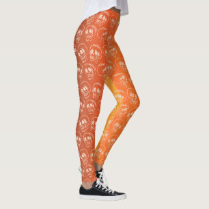 Leggings Légendes de crânes
