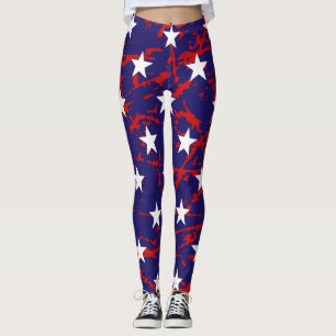 Leggings Légendes de drapeaux démontées