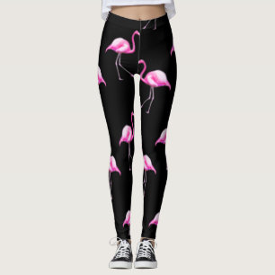 Leggings Légendes de flamand noir