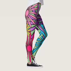 Leggings Légendes de fleurs