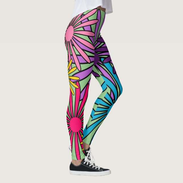 Leggings Légendes de fleurs (Droite)