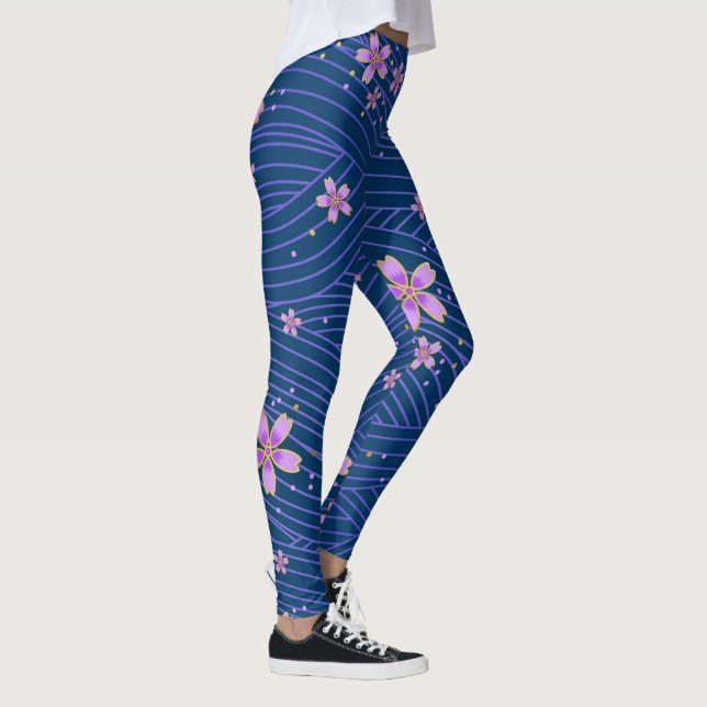 Leggings Légendes de fleurs (Droite)