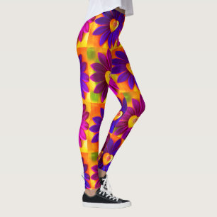 Leggings Légendes de fleurs