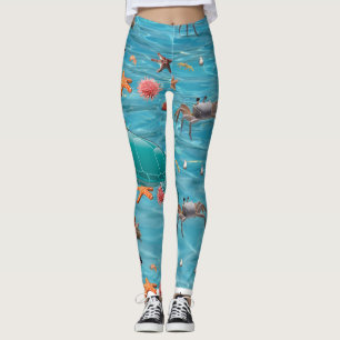 Leggings Légendes de la vie marine