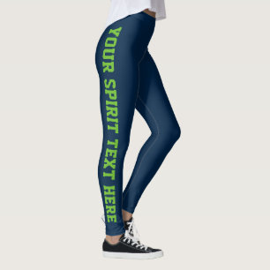 Leggings Légendes de l'esprit de l'école de la Marine Lime 