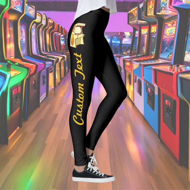 Leggings Légendes de machine d'arcade (Créateur téléchargé)