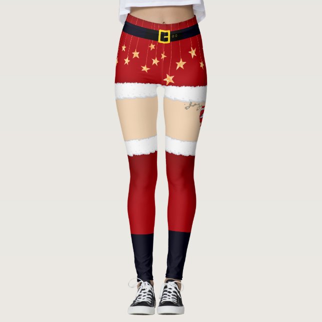 Leggings Légendes de Noël (Devant)