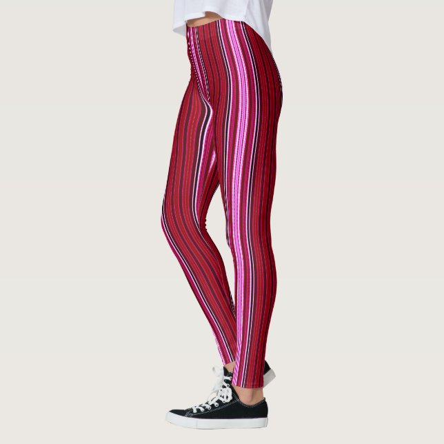 Leggings Légendes de Pink and Maroon (Gauche)