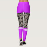 Leggings Légendes de poissons de dentelle Faux Lace Purple<br><div class="desc">Couleurs personnalisées Jambes romantiques personnalisées avec Faux Black Roses en dentelle Fishnet, Short and Over The Knee Striped Chaussettes - Choisissez / ajoutez votre bande / chaussettes / short / arrière - plan et les couleurs d'éléments. Vous pouvez également ajouter votre texte / nom. Redimensionner et déplacer ou supprimer /...</div>