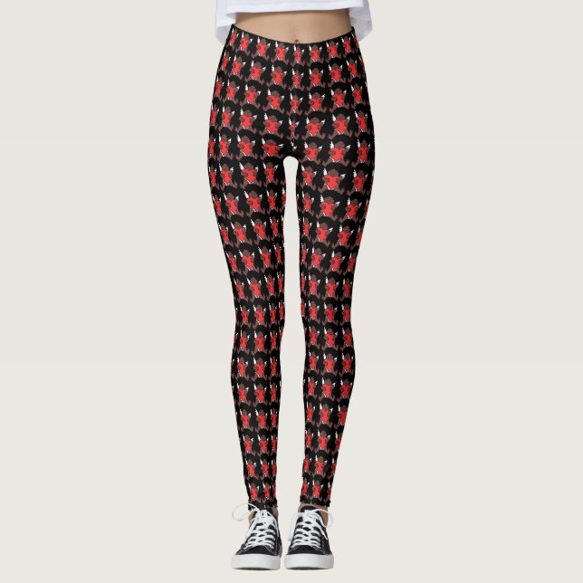 Leggings Légendes de Saint-Valentin Légendes d'Amour Africa (Devant)