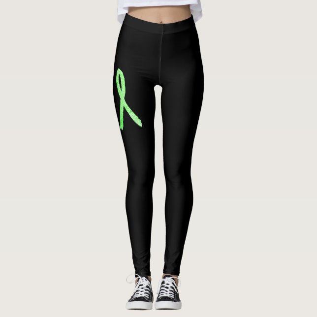 Leggings Légendes de sensibilisation à la maladie de Lyme (Devant)