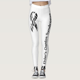 Leggings Légendes de sensibilisation au syndrome d'Ehler-Da