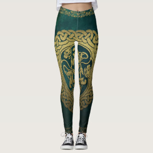 Leggings Légendes de travail des noeuds celtiques