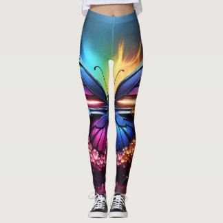 Leggings Légendes de vêtements pour femmes papillons
