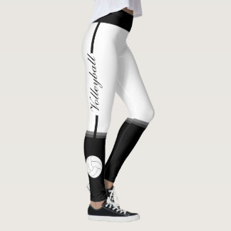 Leggings Légendes de volley-ball personnalisables