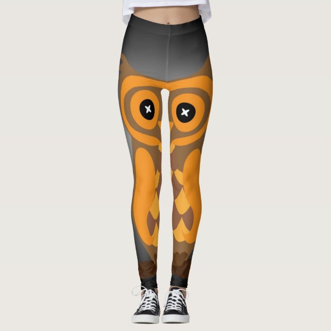 Leggings Légendes des femmes Owl (Devant)