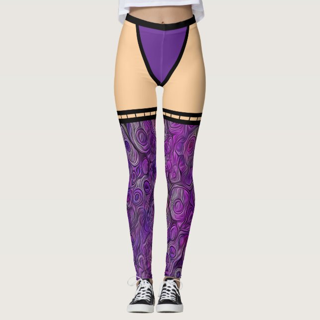 Leggings Légendes d'illusion (Devant)