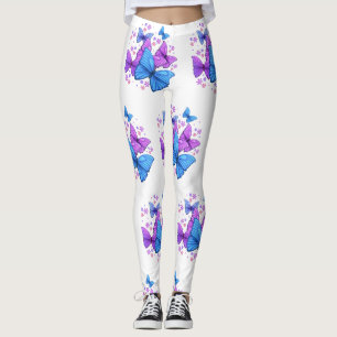Leggings Légendes d'impression papillon