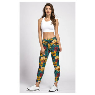 Leggings Légendes d'impression Paradise