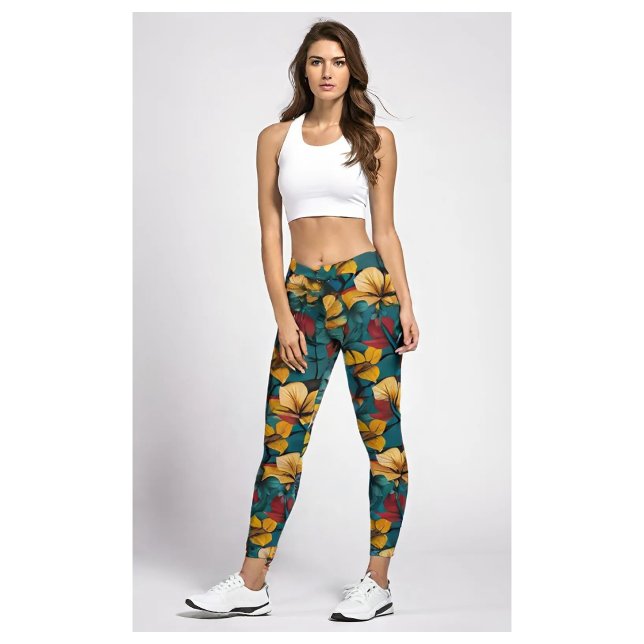 Leggings Légendes d'impression Paradise (Créateur téléchargé)