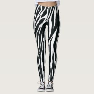 Leggings Légendes d'impression Zebra