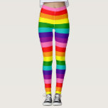 Leggings Légendes d'indicateur de fierté (8 couleurs origin<br><div class="desc">Montrez votre fierté avec les 8 couleurs originales ! Quand Gilbert Baker a fait le premier drapeau de la fierté, il avait 8 couleurs, chacune avec leur signification particulière. Le drapeau a été changé plus tard parce que certains colorants étaient plus chers et plus difficiles à obtenir, mais nous n'avons...</div>