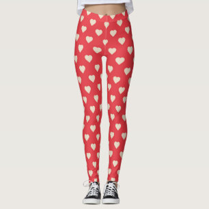 Leggings Légendes du Coeur Rouge / Légendes du jour de Vale