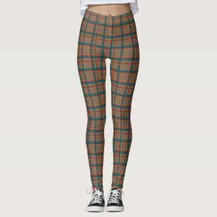 Leggings Légendes en carton chic d'automne
