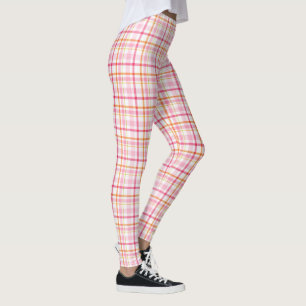 Leggings Légendes en plâtre rose