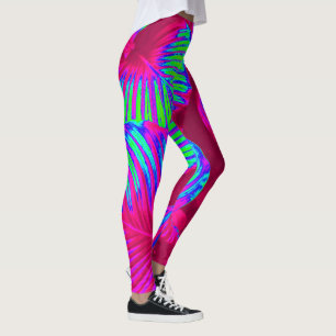 Leggings Légendes Feuilles Tropical Lush