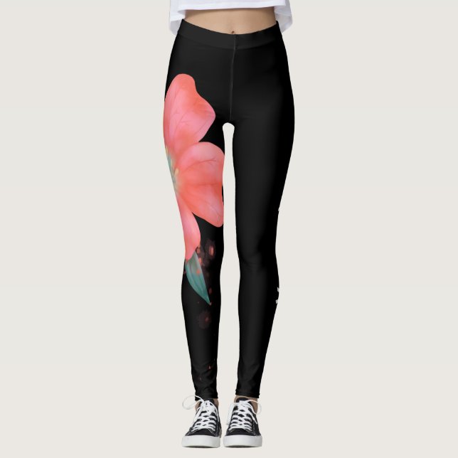 Leggings Légendes florales d'Ashima Ananda (Devant)
