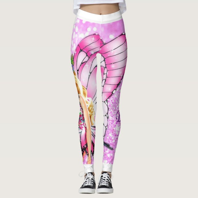 Leggings Légendes imprimées Barbie (Devant)
