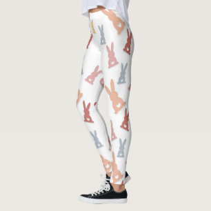 Leggings Légendes lapins de lapin multicolore