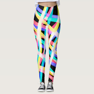 Leggings Légendes lumineuses colorées