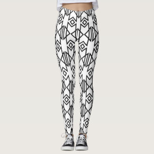 Leggings Légendes motifs aztèques pour la remise en forme
