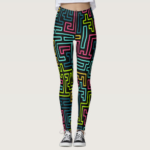 Leggings Légendes Motifs tendance des années 80