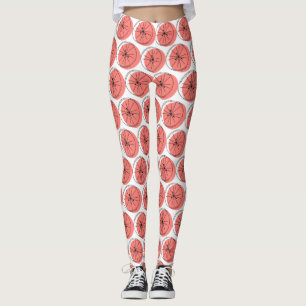 Leggings Légendes multiples rose agrumes